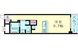 グレンパーク京橋の物件間取画像